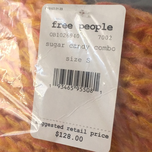 Free People Hometown Cardigan Sugar Candy Combo S - Picture 6 of 7